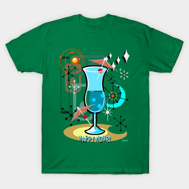Atomic Happy Hour Daiquiri T-Shirt by MetroInk